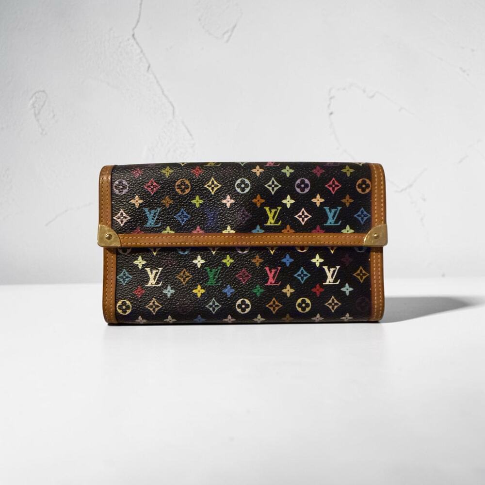 Louis Vuitton Multicolor Murakami International Long Wallet